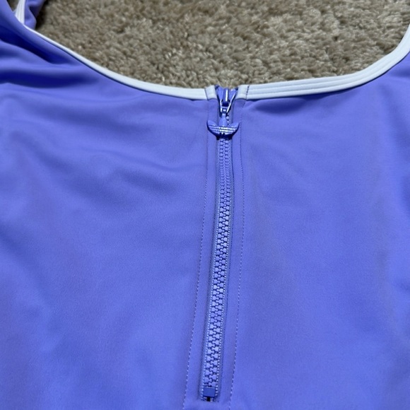 Adidas Originals adicolor logo swimsuit Primeblue 4X Beach Swim Plus Size - Picture 3 of 6